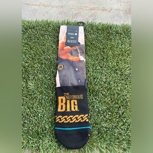 Mens Stance the notorious B.I.G. Crew Height Large Socks